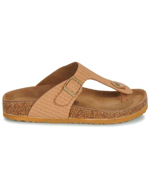 Chattawak Brown Flip Flops / Sandals (shoes) Zelda