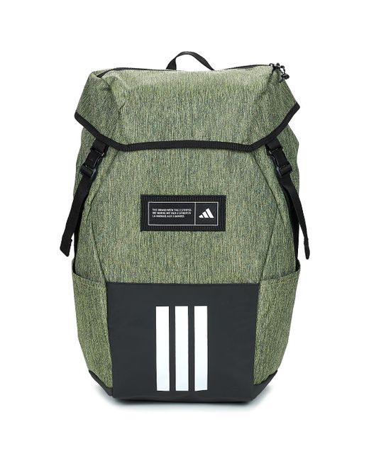 Adidas backpack green and black sale