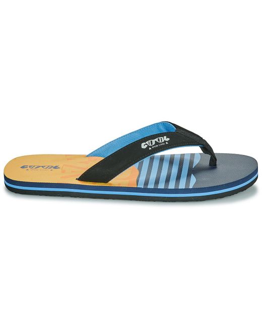 Cool shoe Blue Flip Flops / Sandals (shoes) Nickel for men