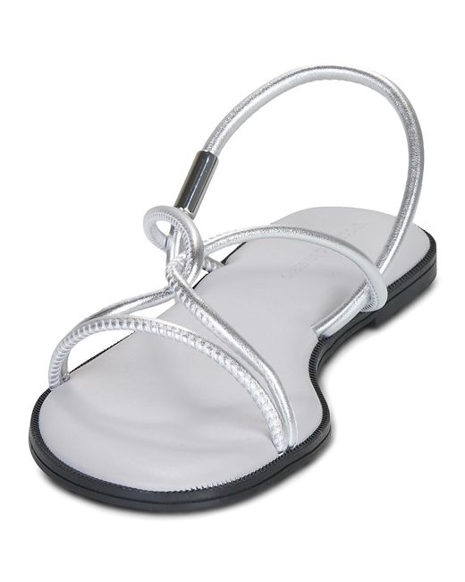 Havaianas White Flat Sandals Una Manga