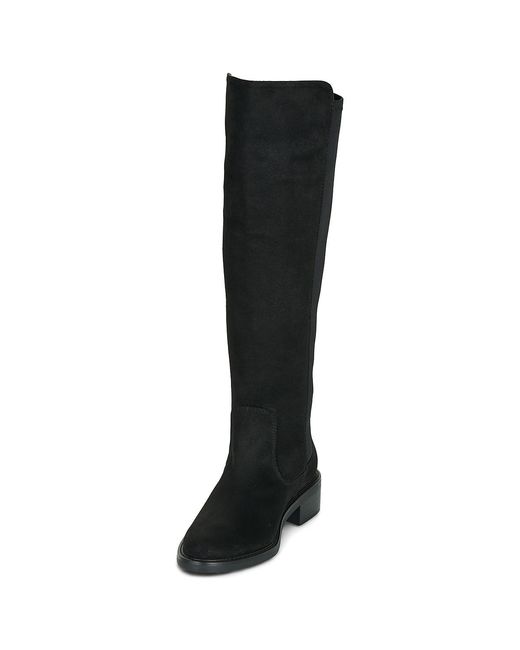 Moony Mood Black Flat Boots Gabriela