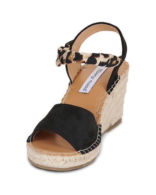 Moony Mood Black Espadrilles / Casual Shoes Eveline
