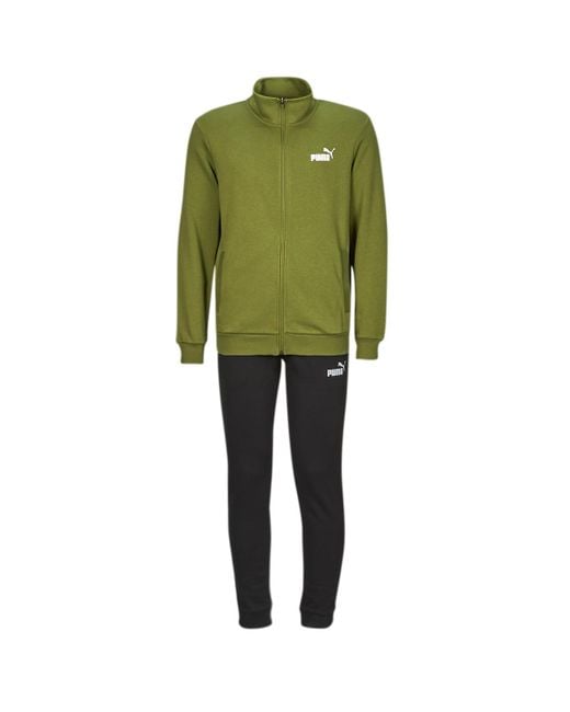 PUMA Green Tracksuits Clean Sweat Suit Tr for men