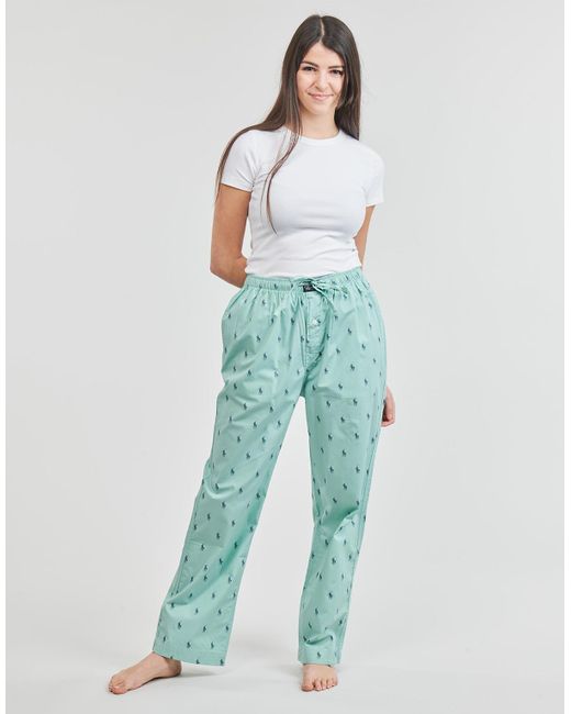 Polo Ralph Lauren Green Sleepsuits Pj Pant-sleep-bottom