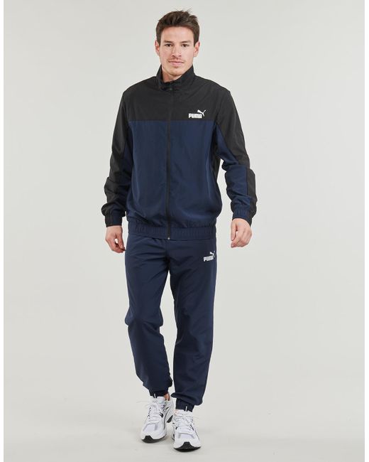 PUMA Blue Tracksuits Woven Tracksuit for men