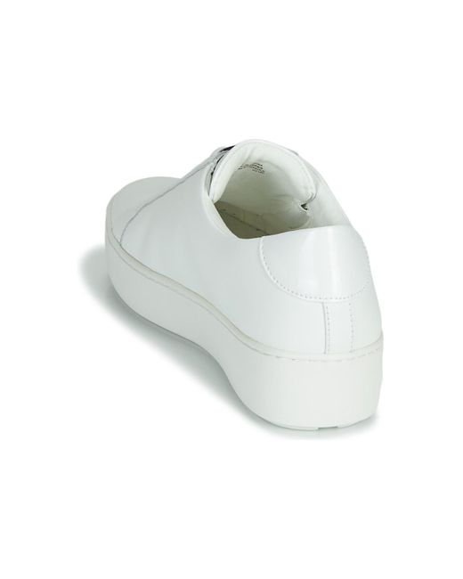 michael kors cameron leather sneaker