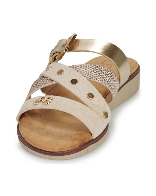 Les Petites Bombes Metallic Mules / Casual Shoes Nouma