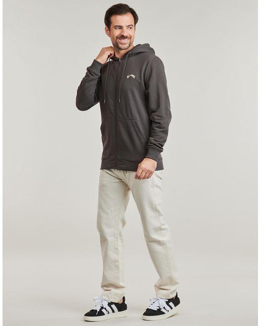 Billabong Gray Hoodies Arch Zh Lt for men