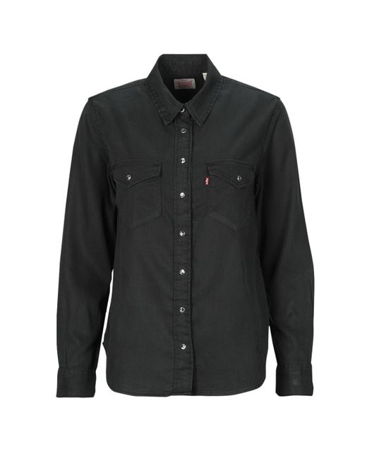 Levi's Black Shirt Iconic Western