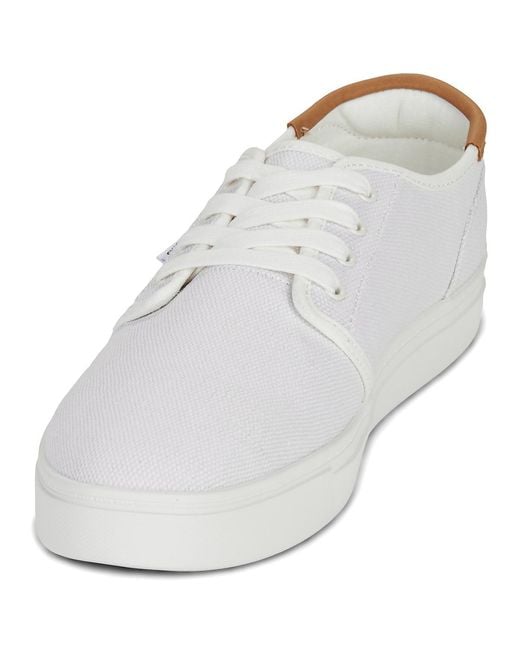 TOMS White Shoes (trainers) Carlo for men