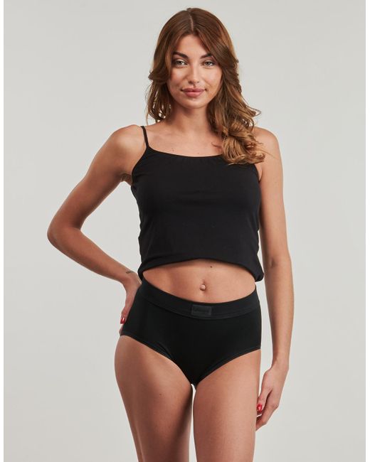 Sloggi Black Knickers/panties Double Comfort T Maxi Pack De 2