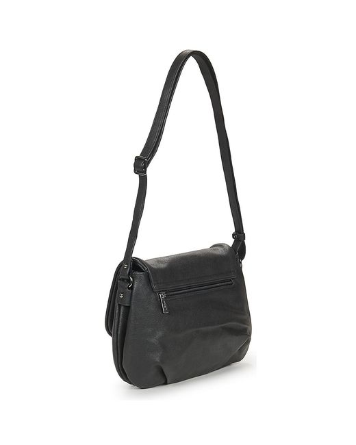 Hexagona Black Shoulder Bag Gracieuse