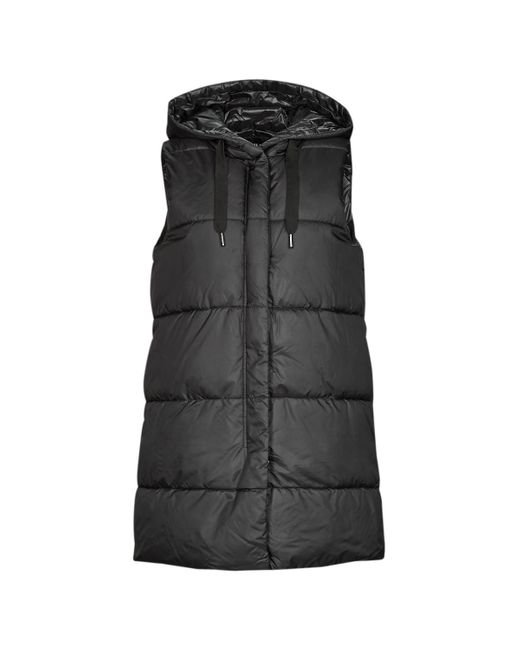 ONLY Black Onlnewasta Puffer Waistcoat Cc Otw Duffel Coats