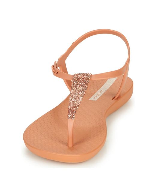 Ipanema Brown Flat Sandals Class Pop