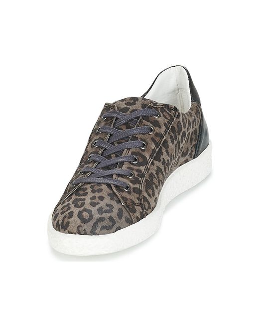 Yurban Gray Jukky Women's Shoes (trainers) In Black