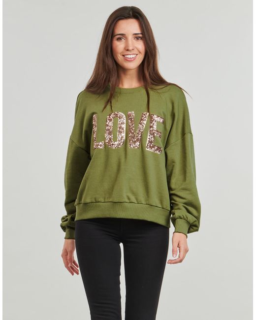 ONLY Green Sweatshirts Onlkatya