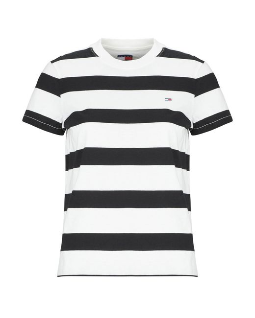 Tommy Hilfiger White T Shirt Tjw Reg S Flag Jersey Ss Tee