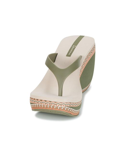 Ipanema Lipstick Thong Vi Flip Flops Sandals shoes in Green Lyst UK