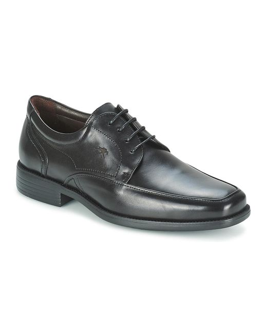 Fluchos Black Rafael Derb Casual Shoes for men