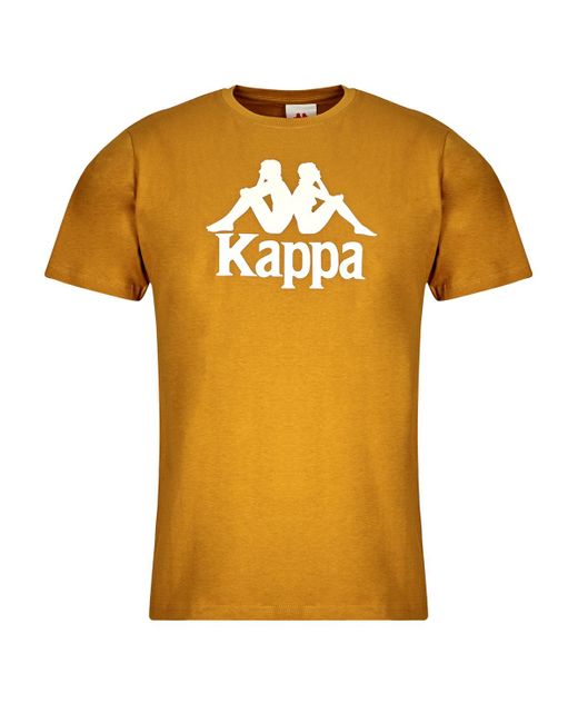 Kappa Yellow T Shirt Estessi 3 Organic for men