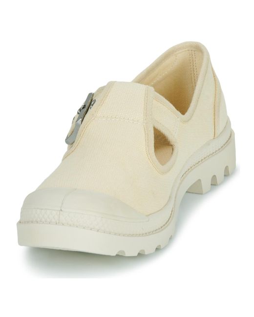 Palladium White Shoes (trainers) Pampa M-jane Washed