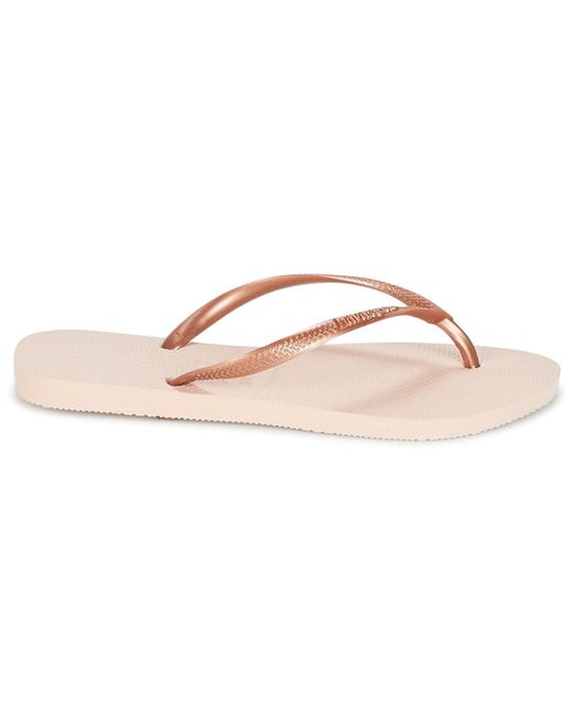 Havaianas Pink Slim Flip Flops / Sandals (shoes)