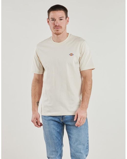 Dickies White T Shirt Ss Mapleton Tee for men