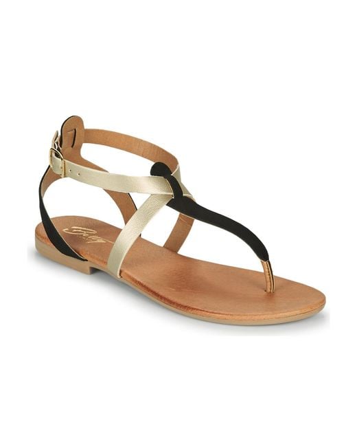 Betty London Metallic Orioul Sandals