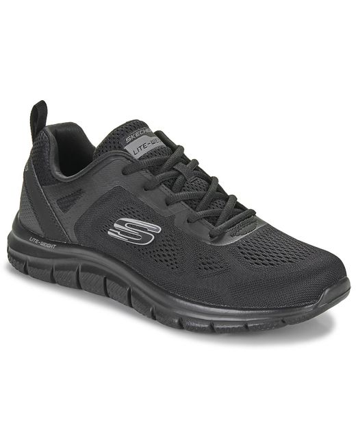 Skechers Black Shoes (trainers) Track - Broader for men