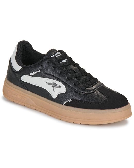 Kangaroos Black Shoes (trainers) K-gw Heaven Og