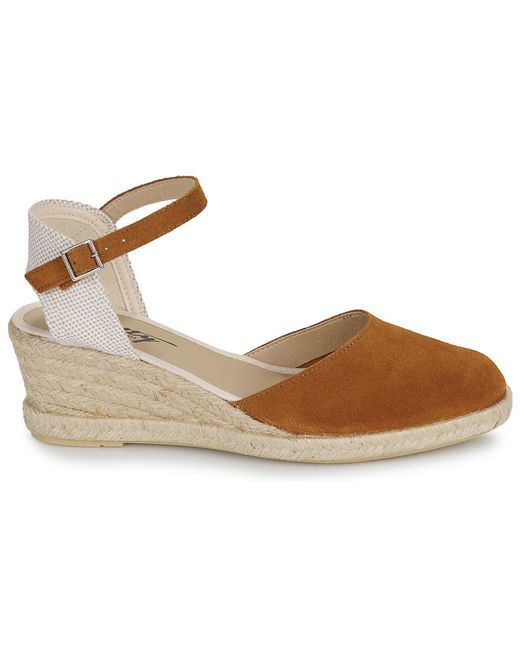 Betty London Brown Espadrilles / Casual Shoes Cassie