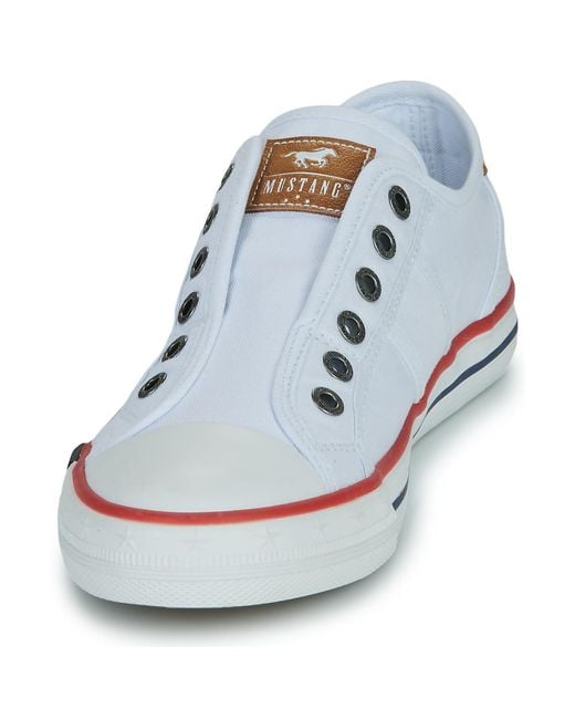 Mustang Blue Shoes (trainers) 26m0242008-white