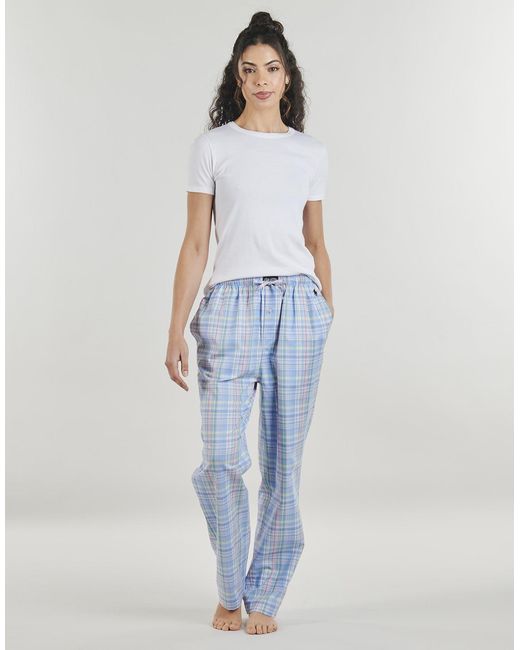 Polo Ralph Lauren Blue Sleepsuits Pj Pant-sleep-bottom for men