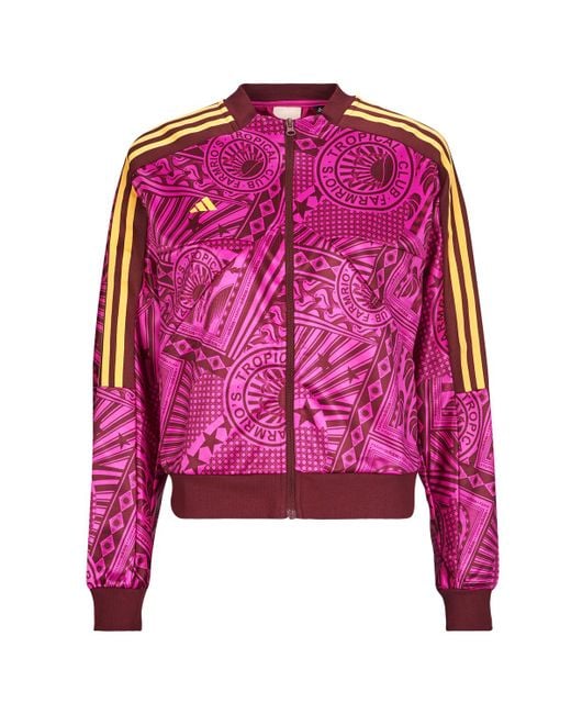 Adidas Pink Tracksuit Jacket Jd6297