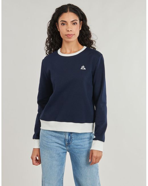 Le Coq Sportif Blue Sweatshirts Heritage Sp Crew Sweat N°1 W