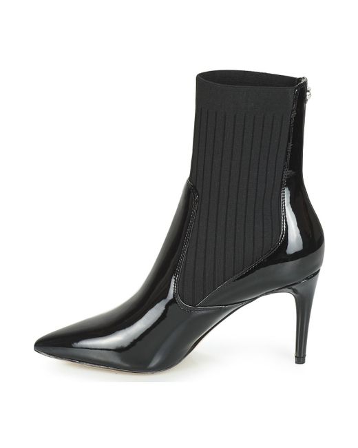 guess black ankle boots