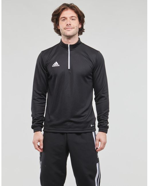 Adidas Black Tracksuit Jacket Ent22 Tr Top for men