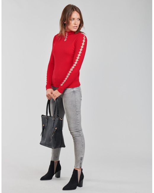 Moony Mood Red Pabjato Sweater