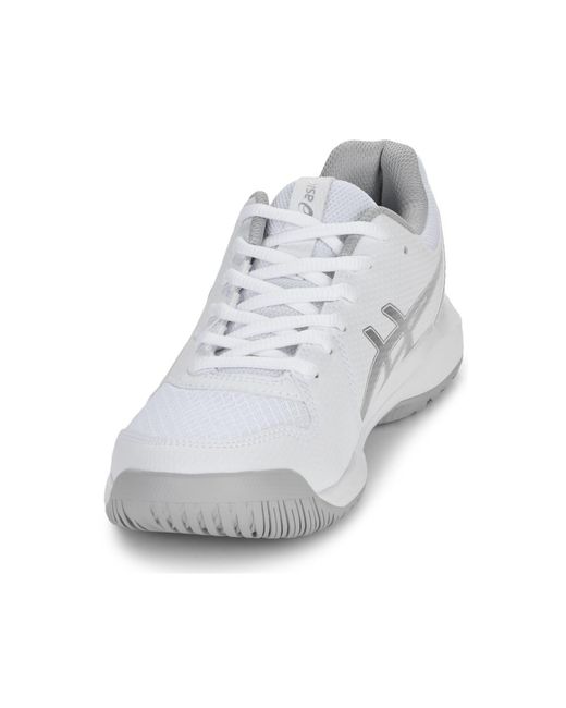 Asics White Tennis Trainers (shoes) Gel-dedicate 8
