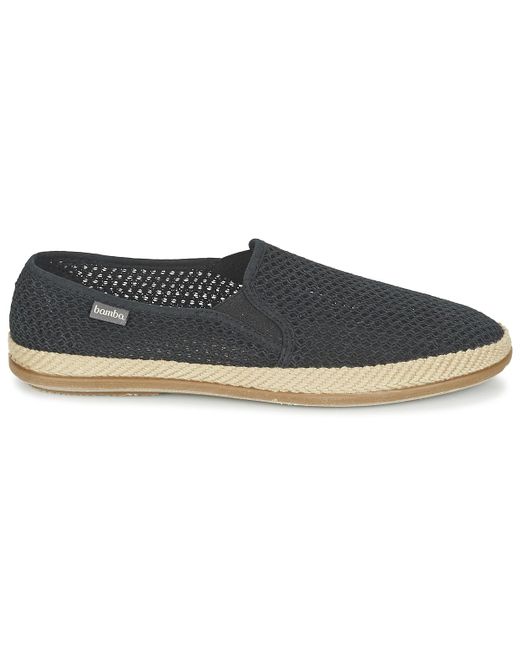BAMBA by VICTORIA Blue Espadrilles / Casual Shoes Copete Elastico Rejilla Trenza for men