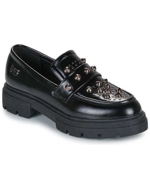 Les Petites Bombes Black Loafers / Casual Shoes Marlie