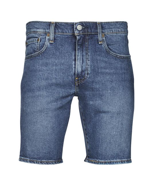 Levi's 412 Slim Short Shorts in Blue for Men | Lyst UK
