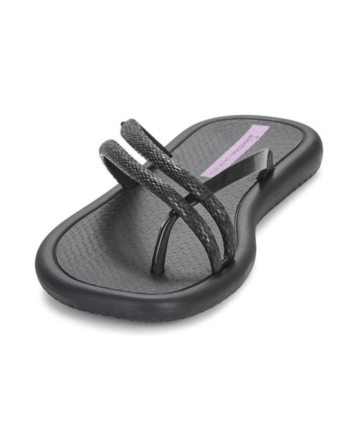 Ipanema Black Flip Flops / Sandals (shoes) Meu Sol Rasteira Ad