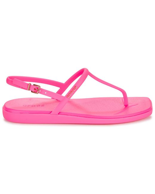 CROCSTM Pink Sandals Miami Thong Sandal