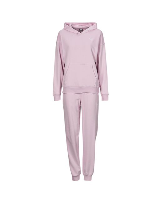 PUMA Pink Tracksuits Loungewear Suit Tr