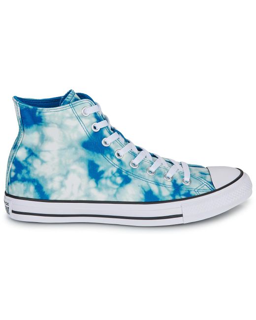 Converse Blue Shoes (high-top Trainers) Chuck Taylor All Star Tie-dye for men