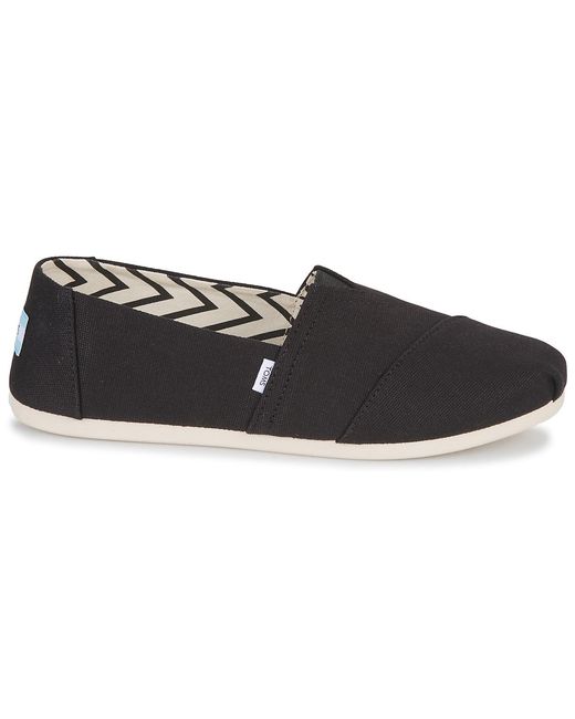 TOMS Black Alpargata Espadrilles / Casual Shoes