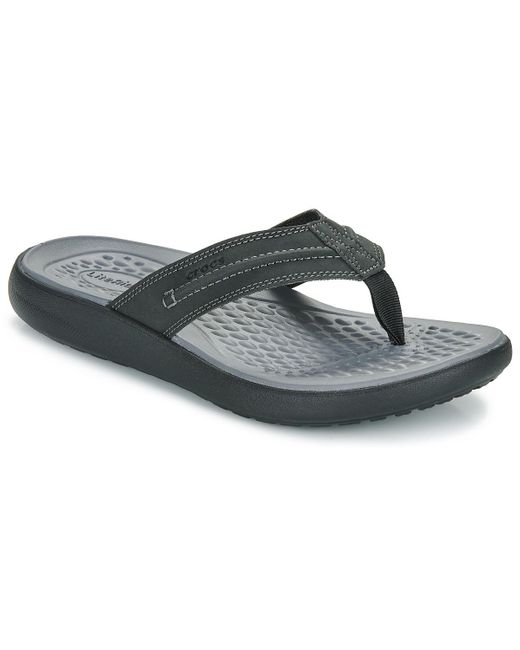 CROCSTM Black Flip Flops / Sandals (shoes) Yukon Vista Ii Lr Flip for men