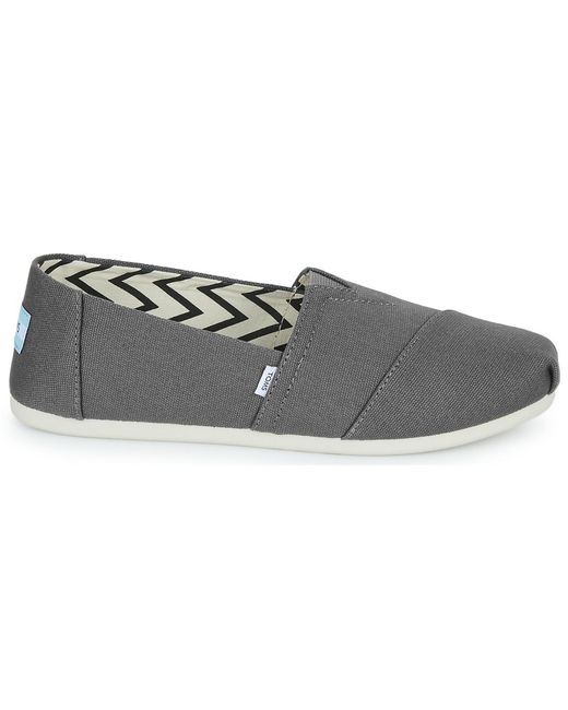 TOMS Gray Espadrilles / Casual Shoes Alpargata