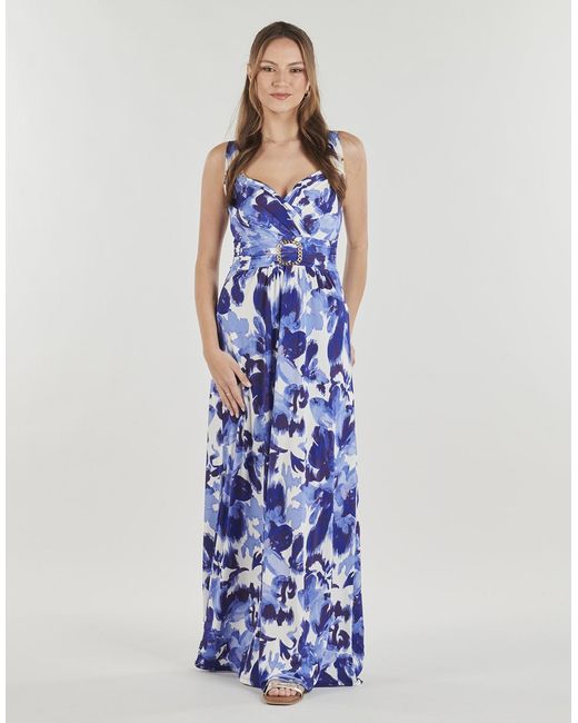 Morgan Blue Long Dress Rklass